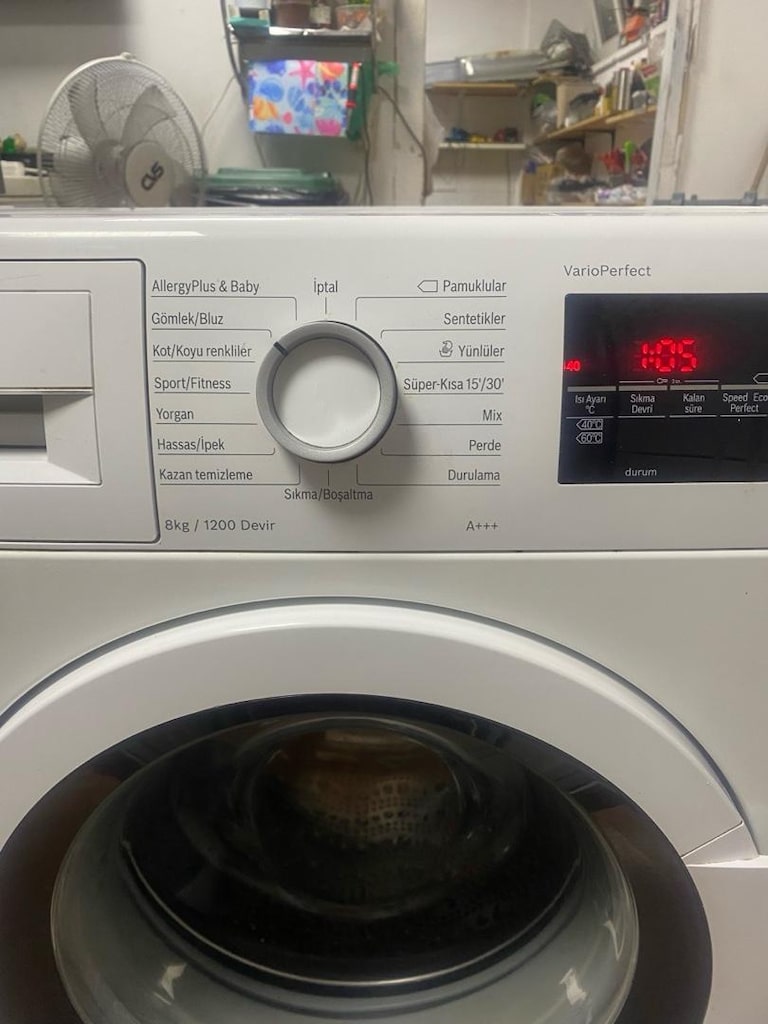 Tertemiz ve Sorunsuz 8 Kg Bosch Seri6 Çamaşır Makinesi! - 4