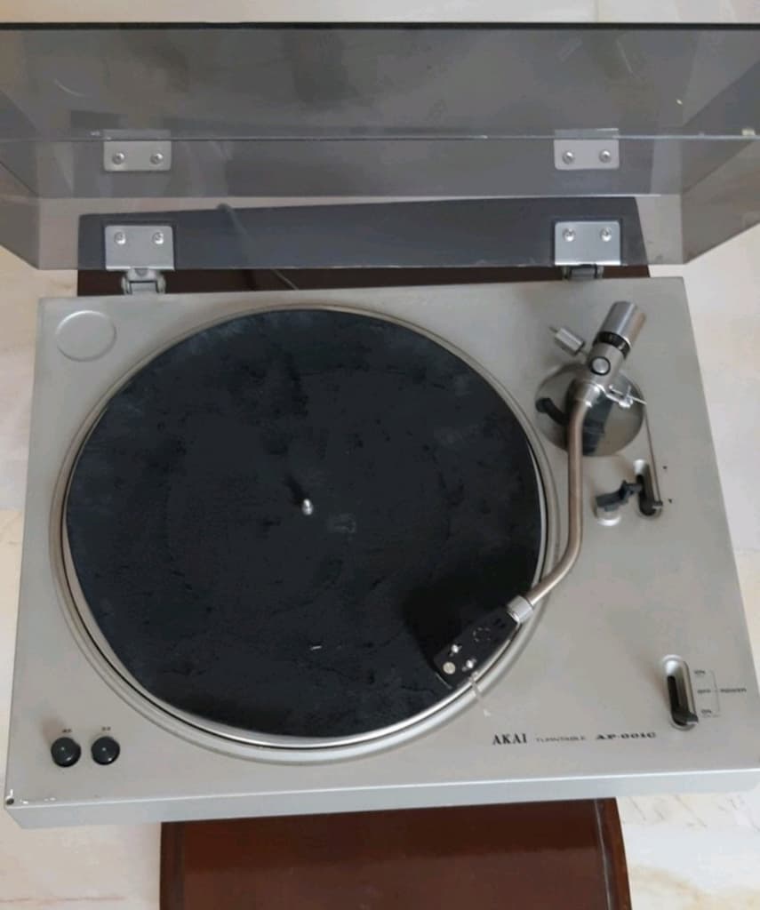 akai ap-008d pikap müzik sistemi