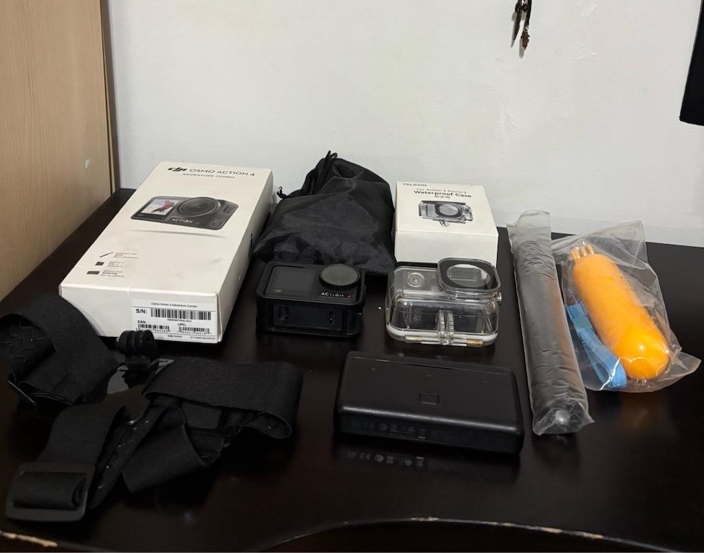 garantili Dji Osmo action 4 advanture combo ekstra aparatlarla - 2