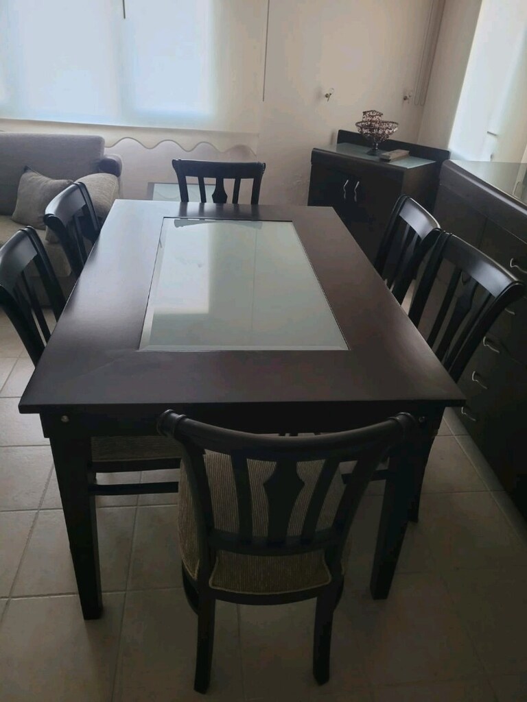 yemek masası ve 8 kişilik sandalye - 2
