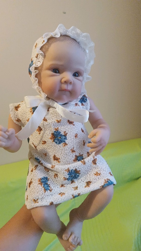 SIFIR ÜRÜN REBORN BEBEK OYUNCAK BEBEK SİLİKON BEBEK - 7