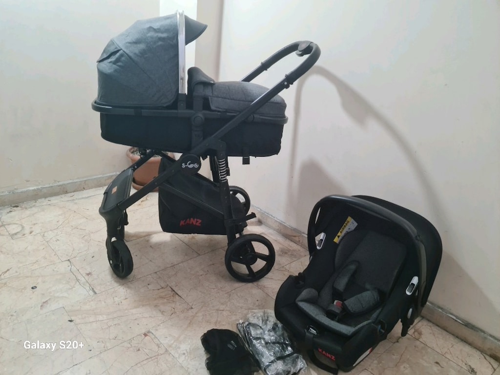 kanz sgo bebek arabası ve puseti - 2