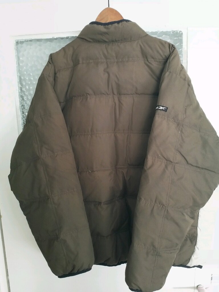 Quiksilver 2XL bol kesim kaz tüyü erkek mont. - 4