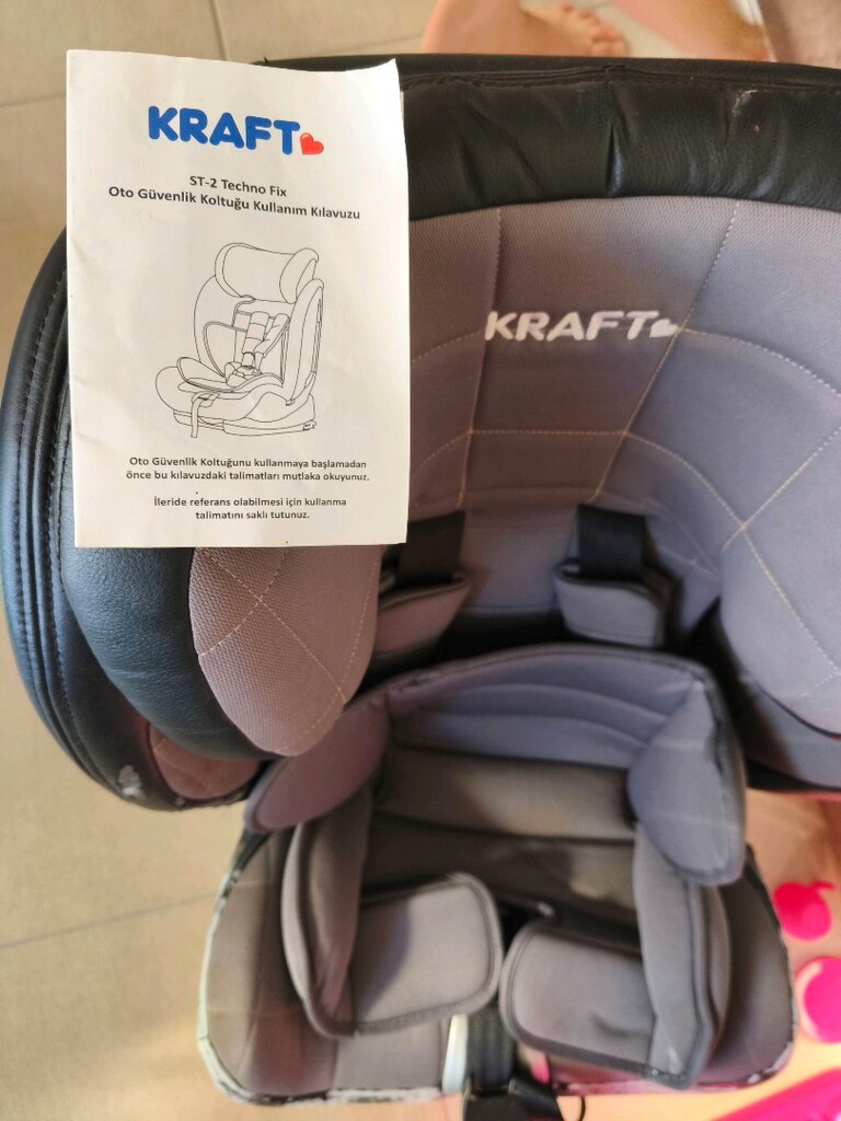 İsofix Kraft st 2 techno fix oto koltuğu - 7