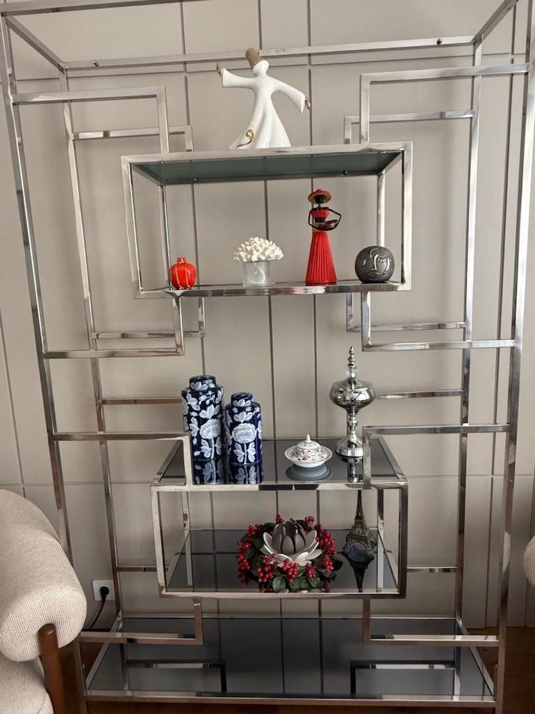 Metal dekoratif kitaplık - 2