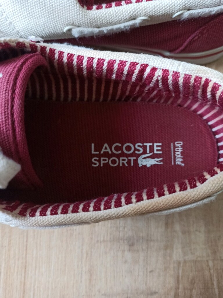 orjinal Lacoste yazlık keten ayakkabı 39 - 4