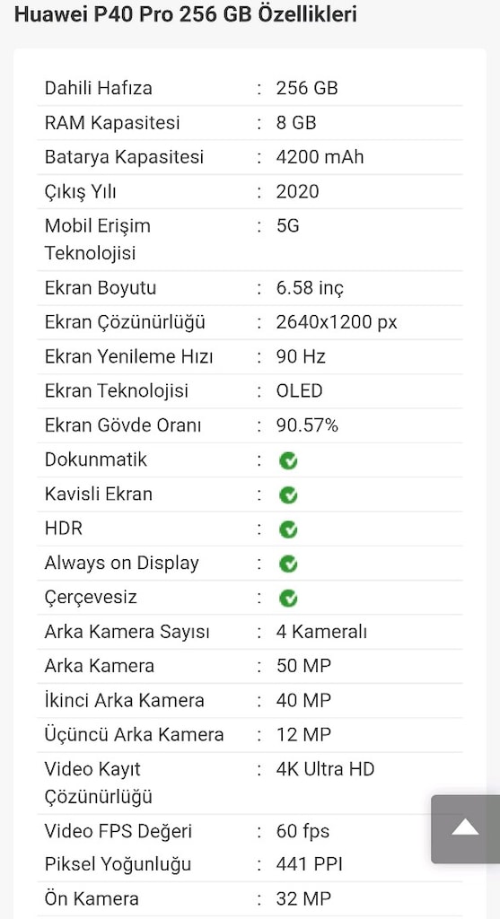 HUAWEİ P40 PRO --- ( KVK ) - 7