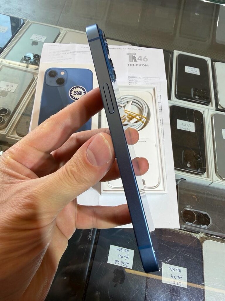 *İPHONE 13 256 GB PİL %63 TAMİRSİZ TEMİZ DEĞİŞENSİZ FATURALI KUTULU* - 5