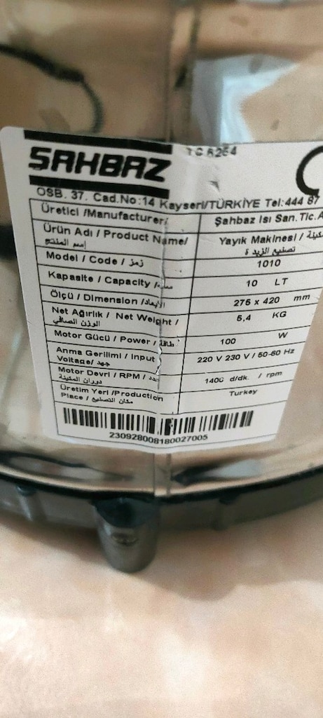 TERE YAĞ YAYIK MAKİNASI - 2