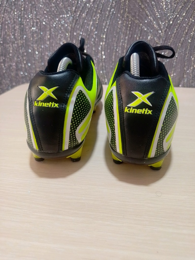 Kinetix Neon Sarı Siyah Halı Saha Ayakkabısı - 6