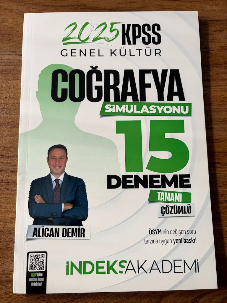 KPSS GENEL KÜLTÜR GENEL YETENEK 5'Lİ DENEME TESTİ İNDEKS AKADEMİ - 4