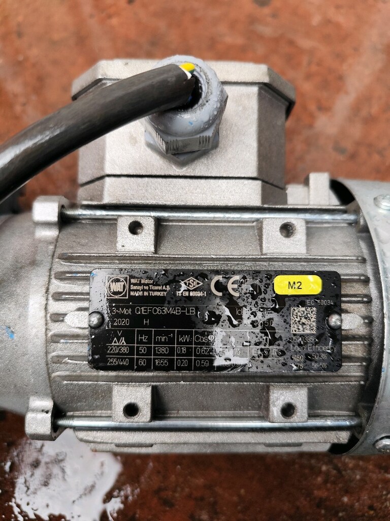 0.18 KW 1400 DEVİRLİ SANAYİ ELEKTRİKLİ REDÜKTÖRLÜ MOTOR - 6