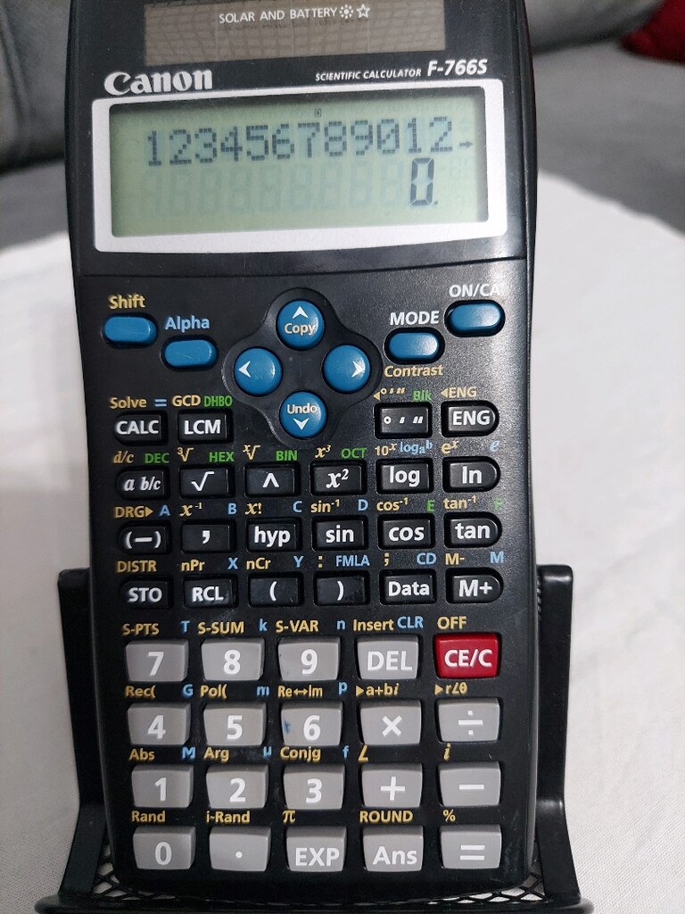 Canon Çok fonksiyonlu Hesap Makinası - 6