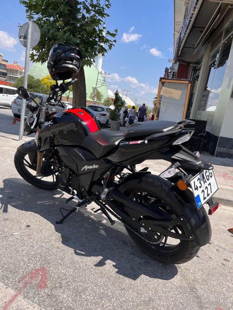 TVS APACHE RTR200 HATASIZ DÜŞÜK KM MOTOR - 2