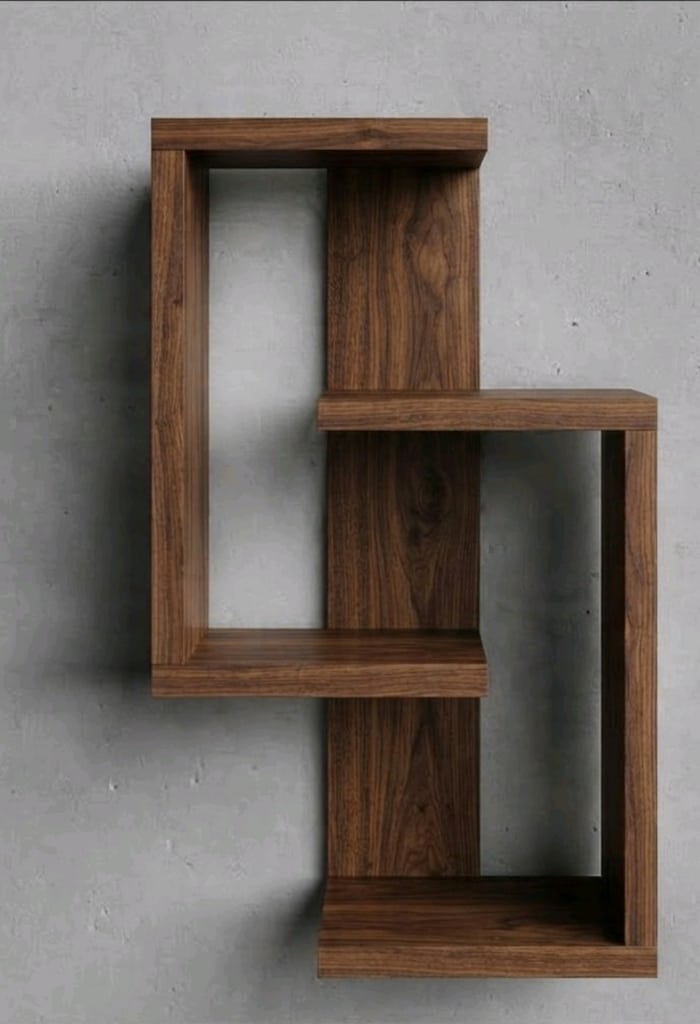 Modern Duvar Rafı - 4