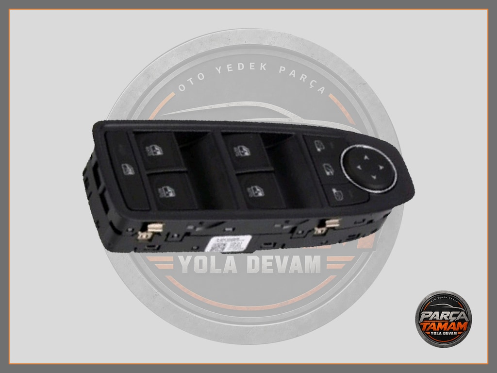 RENAULT CLIO 5 SOL ÖN CAM DÖRTLÜ DÜĞME TAKIMI 254102693R - 5