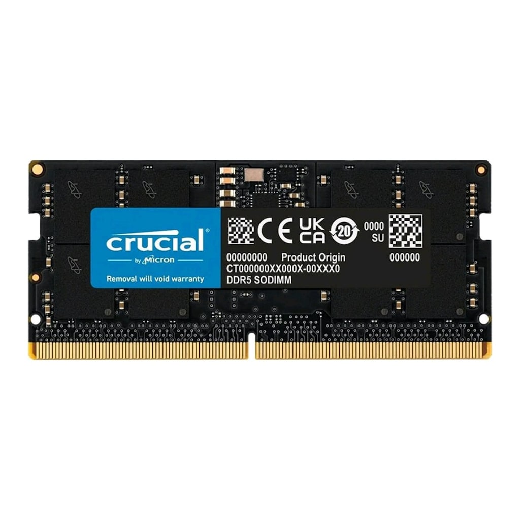 Crucial Basics 16GB 4800MHz CL40 DDR5 Notebook Ram (CB16GS4800E) - 2