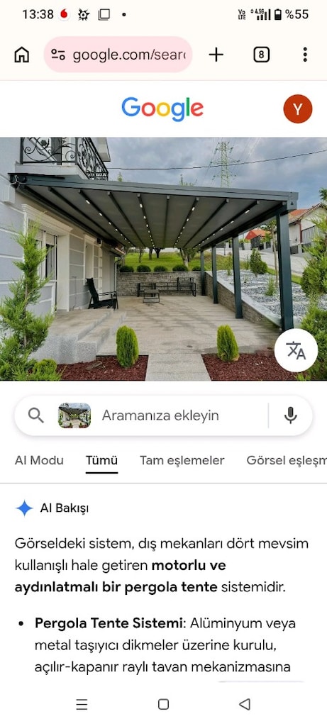 acil satılık sıfır paketinde pergule - 4