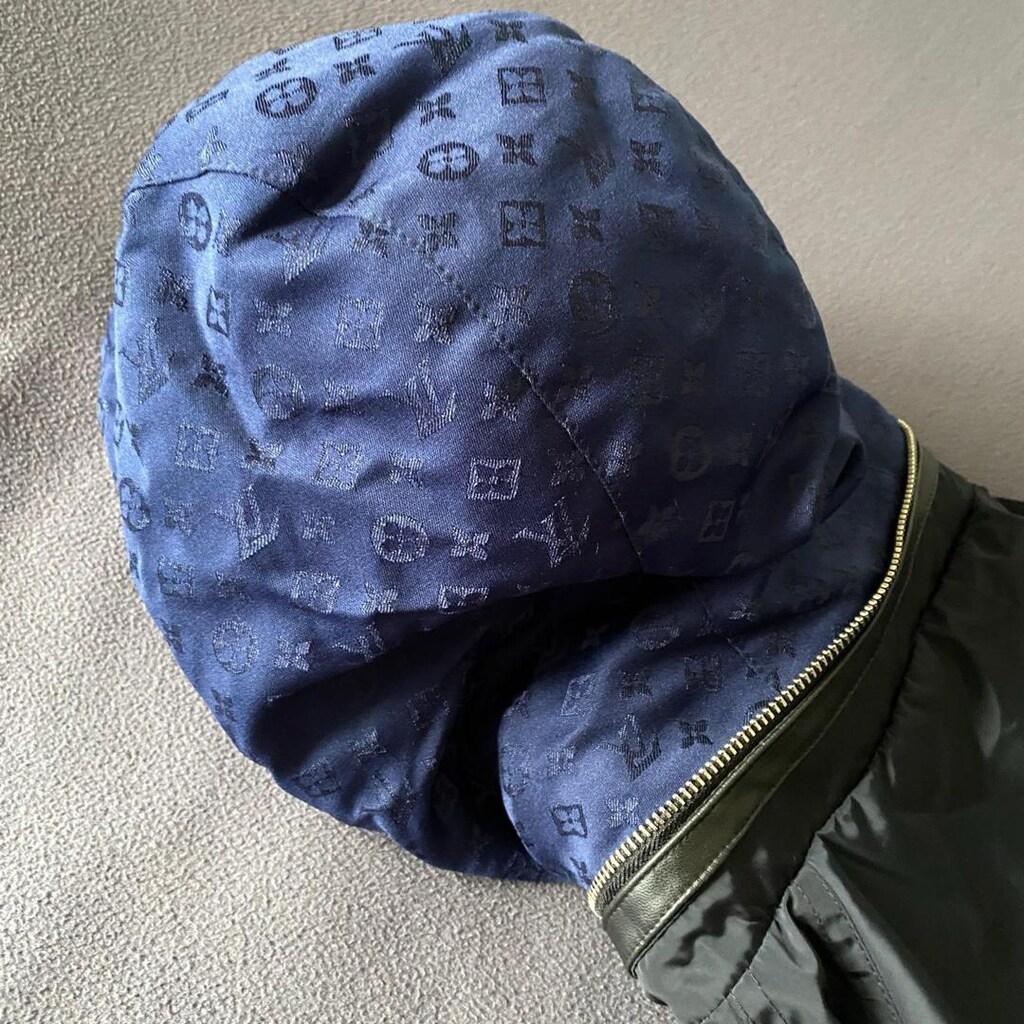 Orijinal Louis Vuitton Zipper Ceket - 8