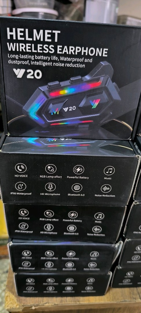 süper motorsiklet kaskı Bluetooth kulaklık intercom - 2