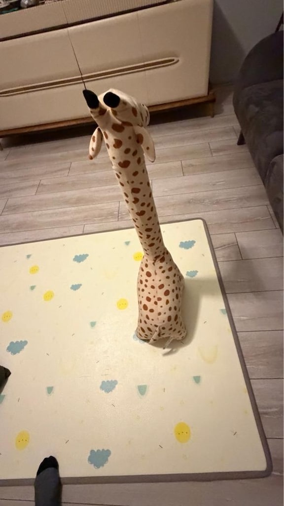 Büyük Boy Peluş Zürafa - 3