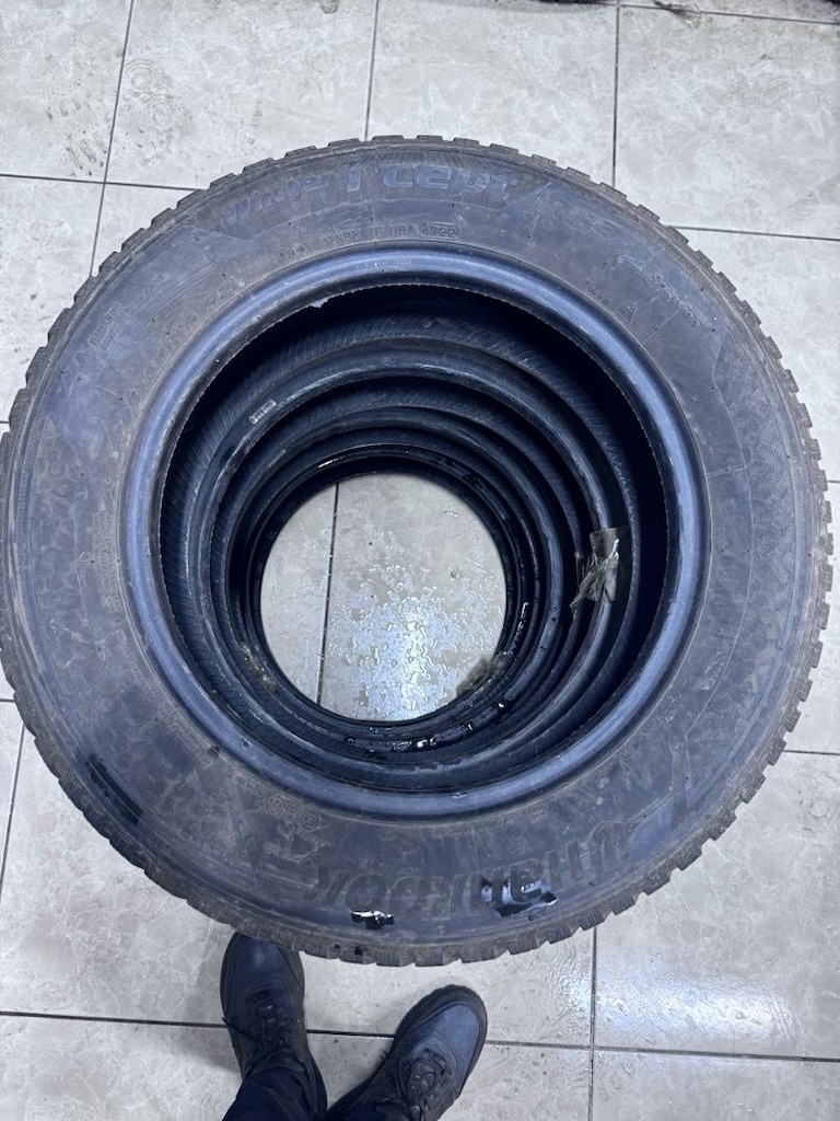 105 60 16 HANKOOK KIŞLIK TAKIM SIFIRDAN FARKSIZ - 3