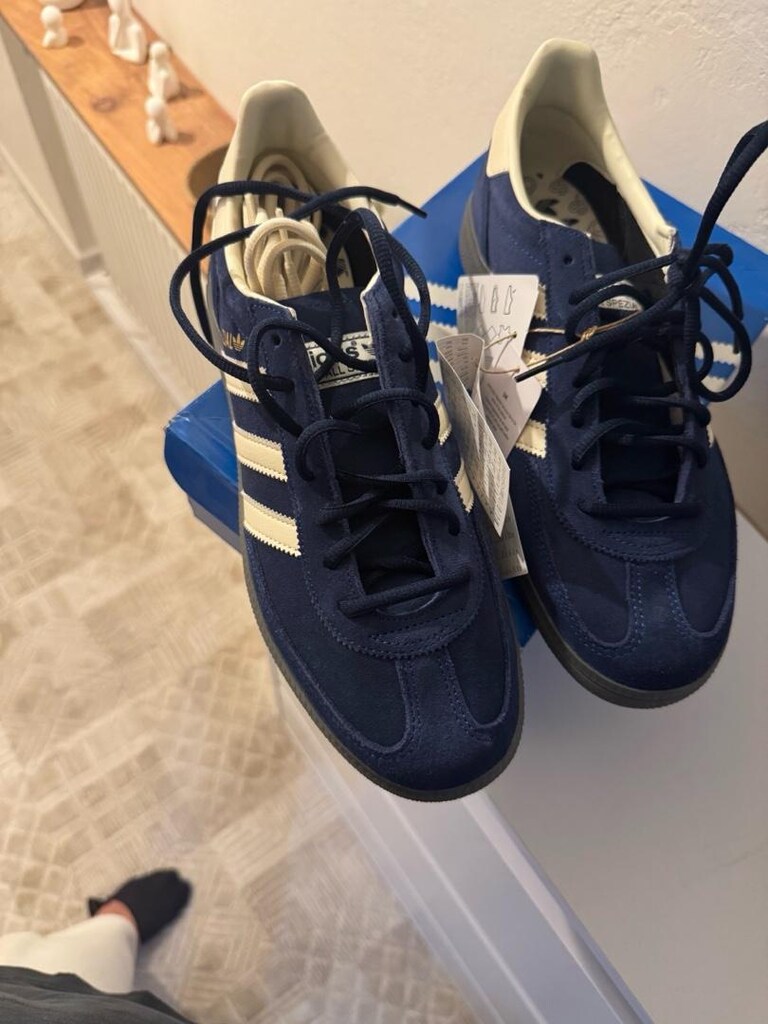 adidas handball spezial lacivert spor ayakkabı - 3