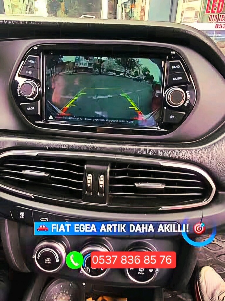 RAVX MULTİMEDYA ŞOOK FİYAT FİAT EGEA ORJİNAL TİP DÜĞMELİ TEYP - 4