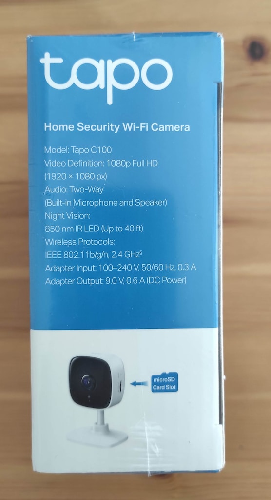 TP-Link Tapo C100 1080p Wi-Fi Güvenlik Sıfır Jelatinli - 2