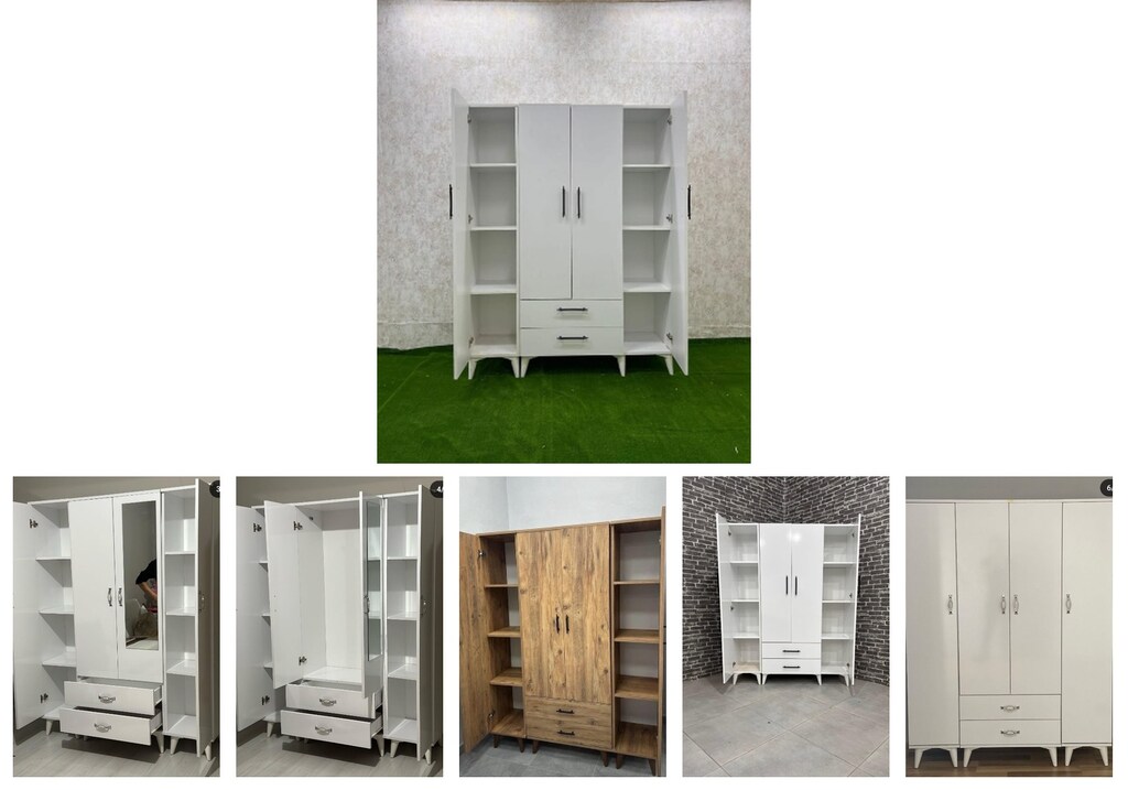 4 kapaklı elbise dolabı pbughrmxxo - 6