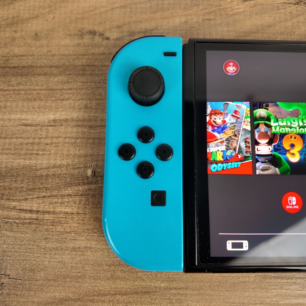 NINTENDO SWITCH OLED CFW 256 GB 40 OYUNLU İKİNCİ EL TEMİZ CİHAZ - 6