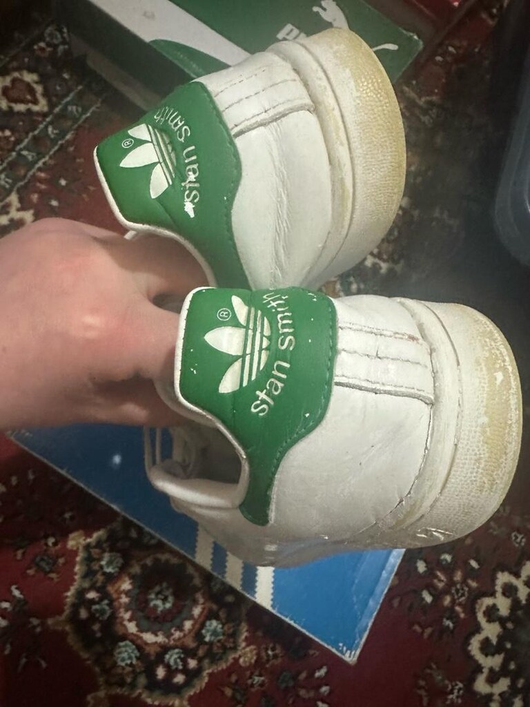 Beyaz Adidas Stan Smith Kadın Spor Ayakkabı - 5