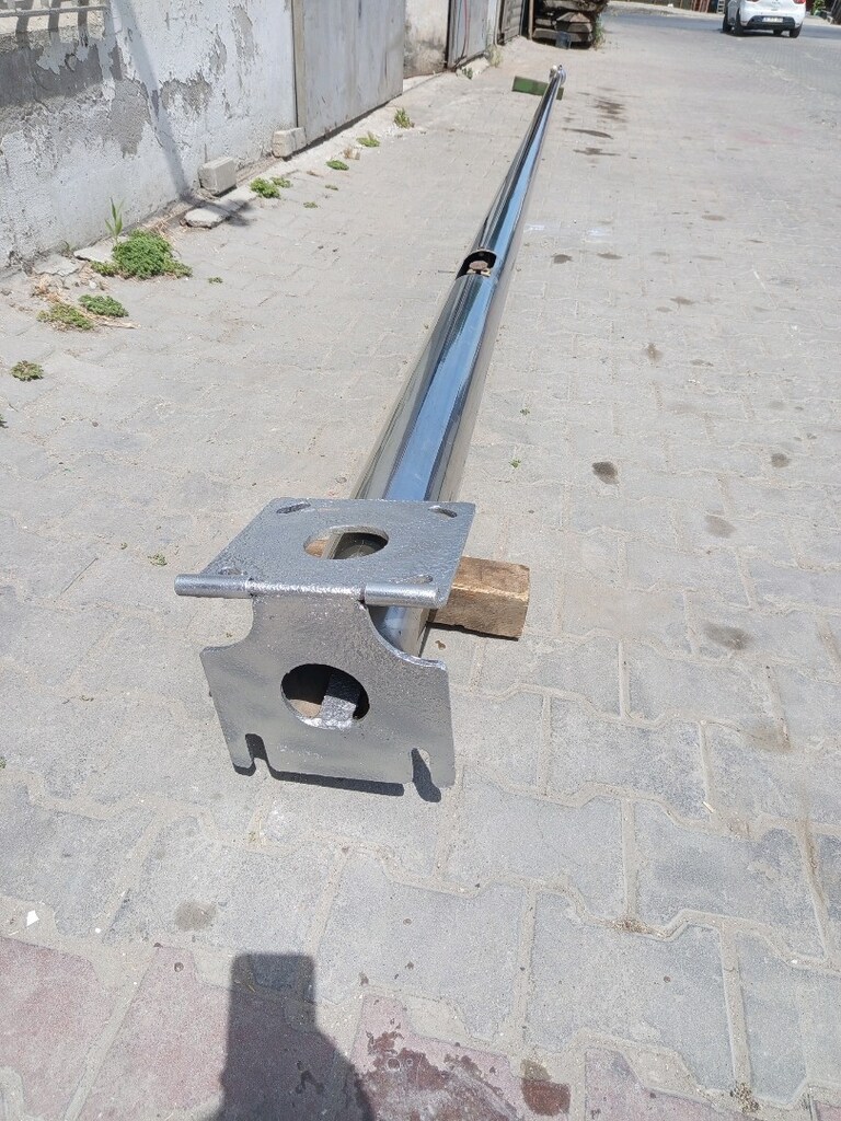 Bayrak Direği 7 Metre Krom Paslanmaz - 6
