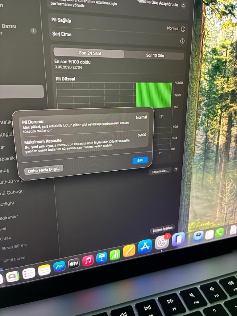 MacBook Air 15” M4 16GB / 256GB – %100 Pil – Gürgençler Faturalı - 8