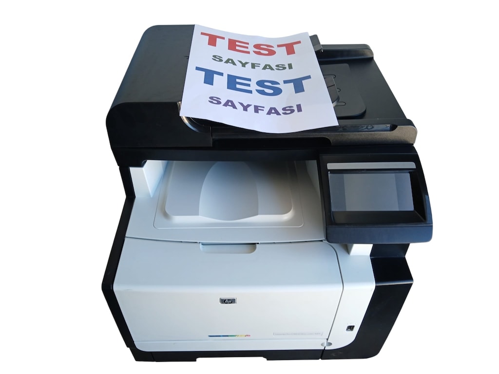 hp laserjet pro cm1415fnw color mfp yazıcı(ÇALIŞIR,SORUNSUZ,İKİNCİEL) - 2
