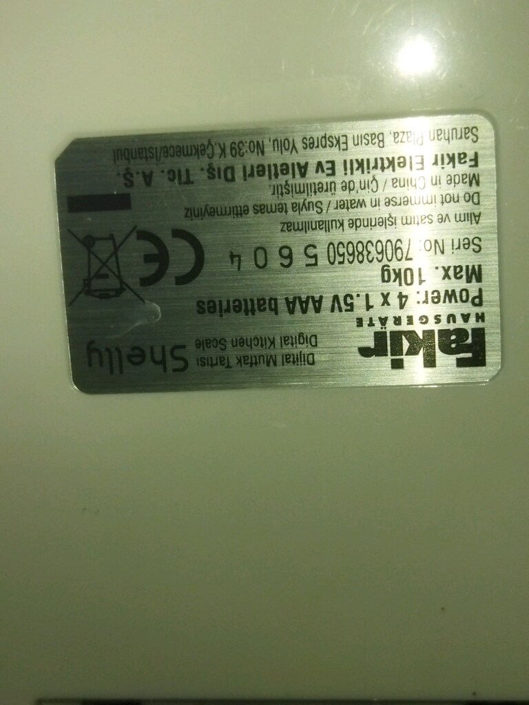 10kg mutfak baskülü fakir - 6