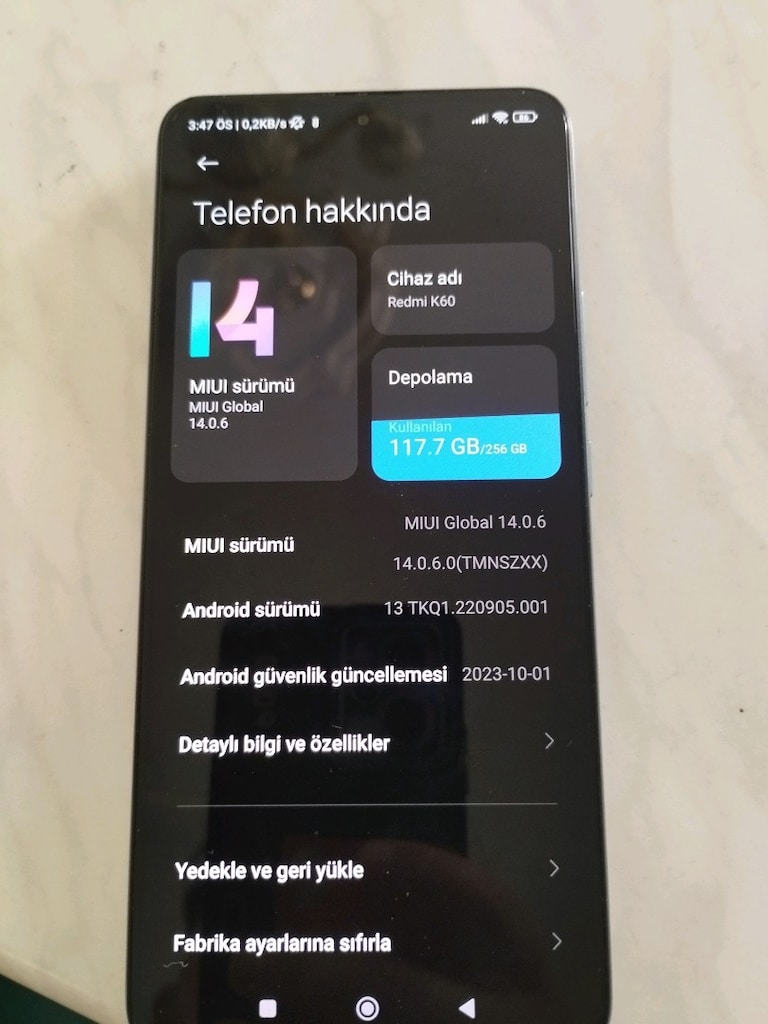 redmi k60e 5500 mh - 4