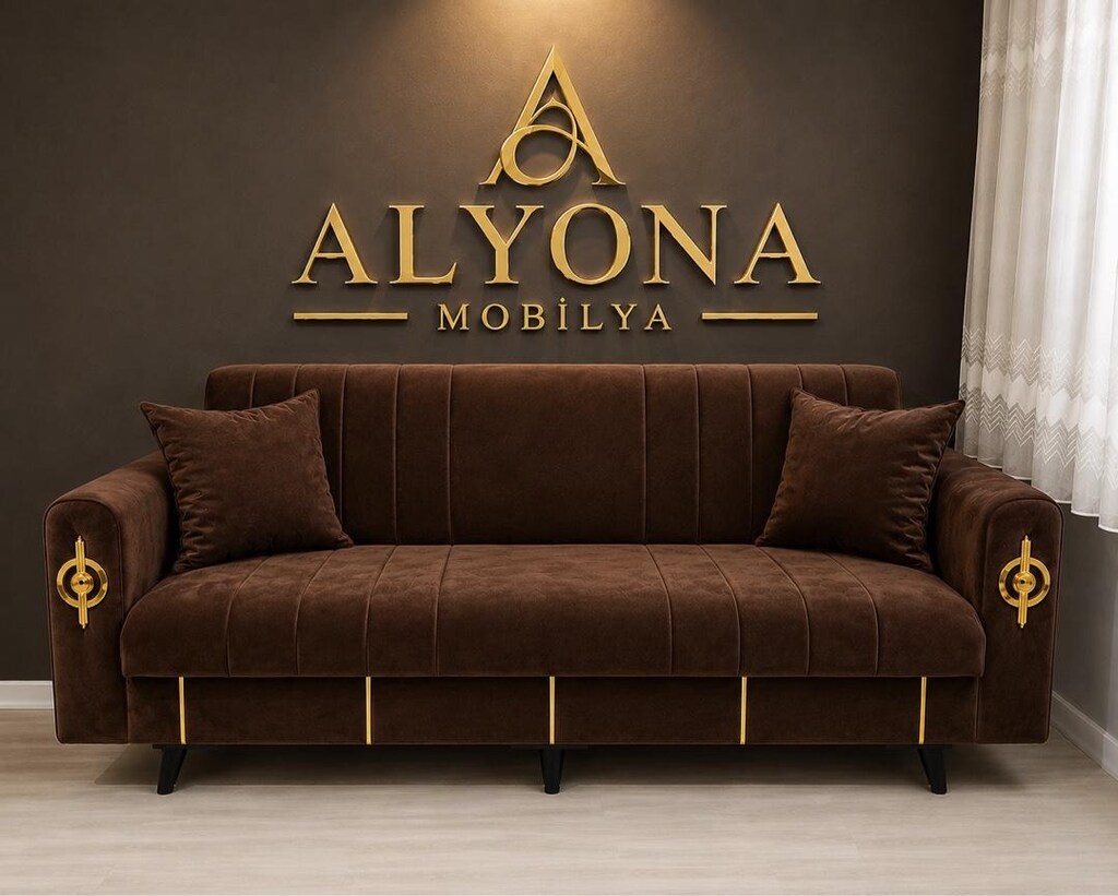 ALYONA MOBİLYA EKONOMİK YATAKLI BAZALI ÇEKYATLAR KANEPELER - 4