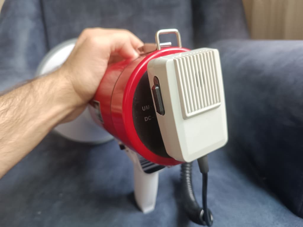 Magicvoice 25W Mikrofonlu ve Sirenli Megafon (SD-10SH-B) - 6