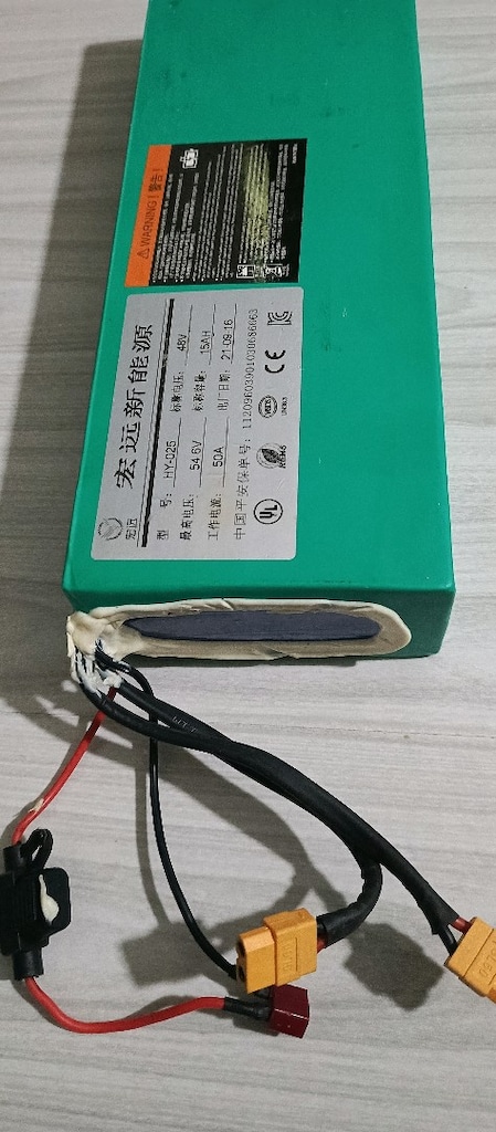 48 volt 15 amper Çift çıkışlı batarya - 4