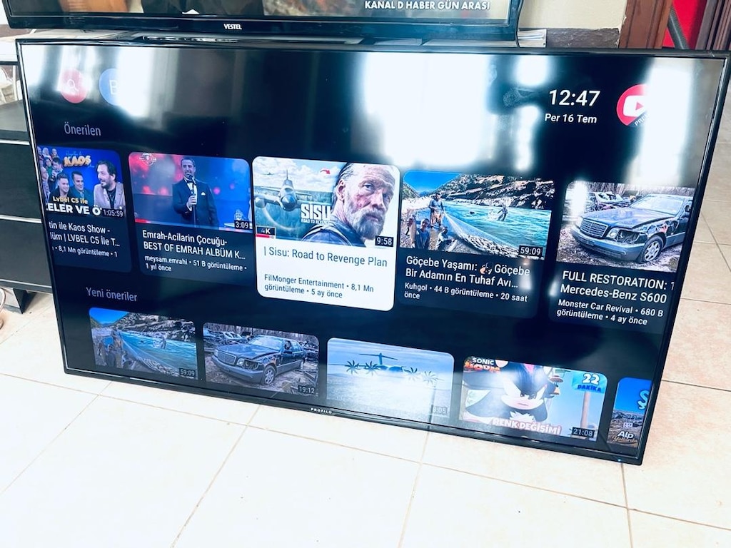 127 ekran 50 inç profilo android akıllı tv hatasız pazarlık yoktur - 4