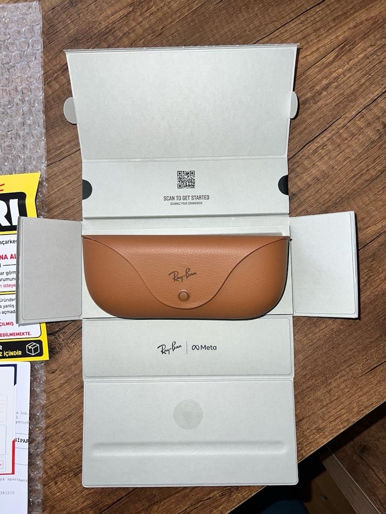 sahibinden! RAY-BAN meta wayfarer gen 2 sıfır üründür garanti devam - 2