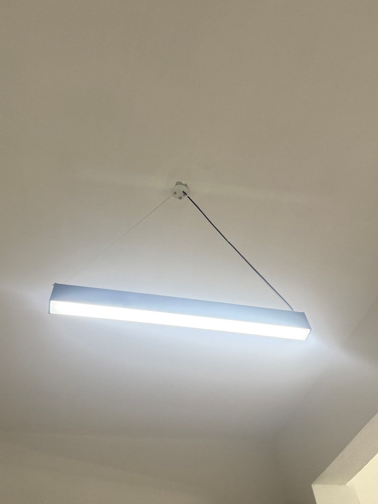 4 Aylık Sarkıt Lineer LED Armatür – 3 Kare + 2 Uzun – 5 Adet - 6