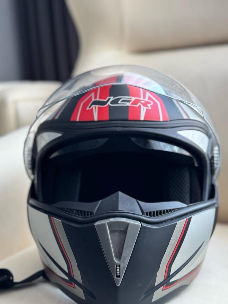 NCR Çene Açılır Kask Vizörlü Ece Belgeli