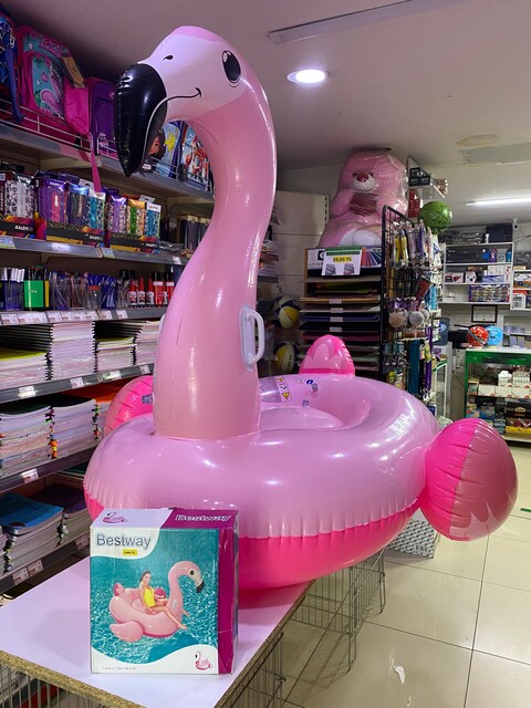 Bestway 1.91m Yetişkin Şişme Flamingo Deniz Yatağı
