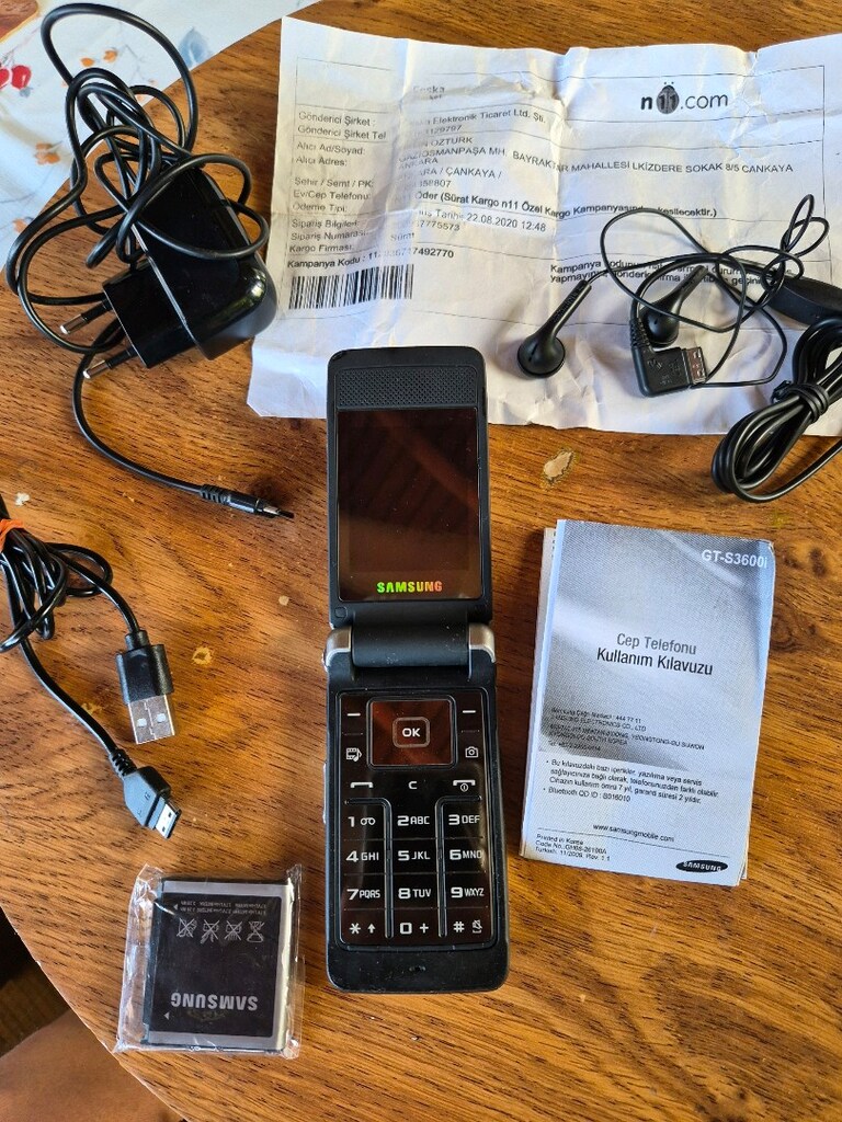 Samsung GT S3600i cep telelefon - 2