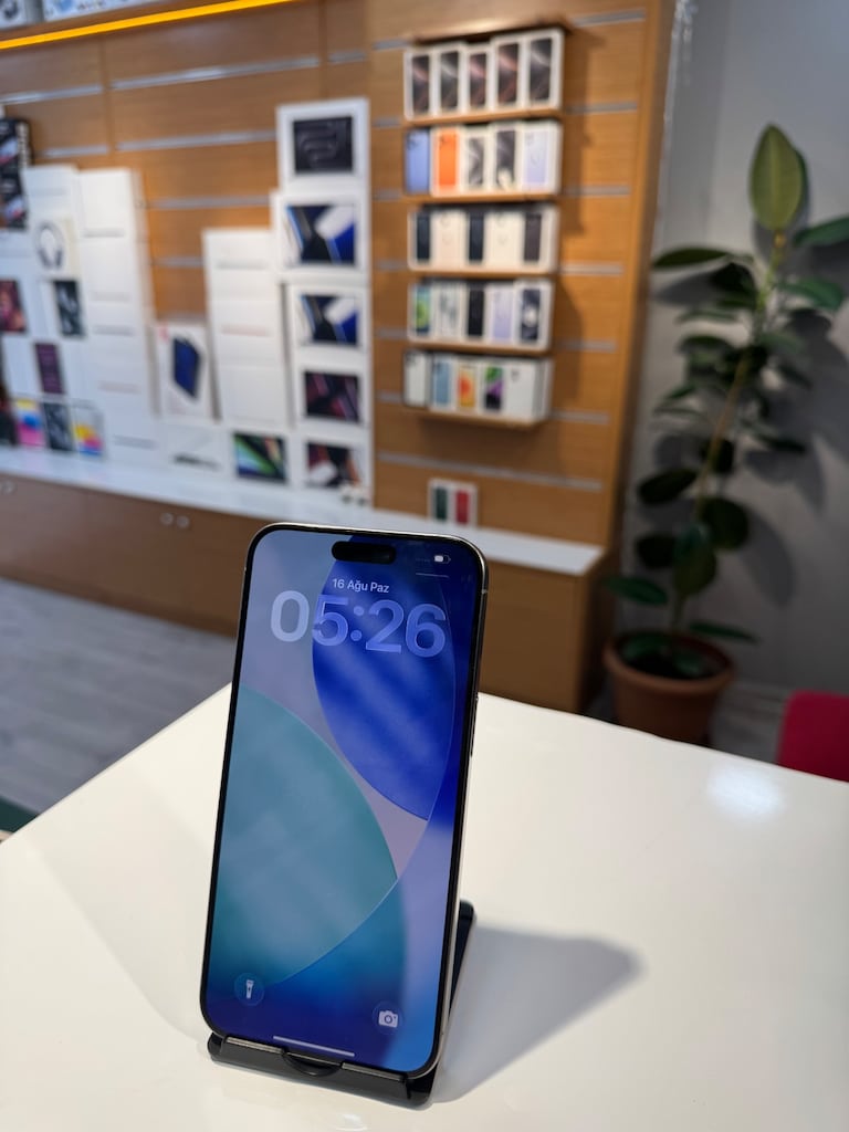 APPLE İPHONE 15 PRO MAX 256 GB NOKTA KUSURSUZ HATASIZ - 2
