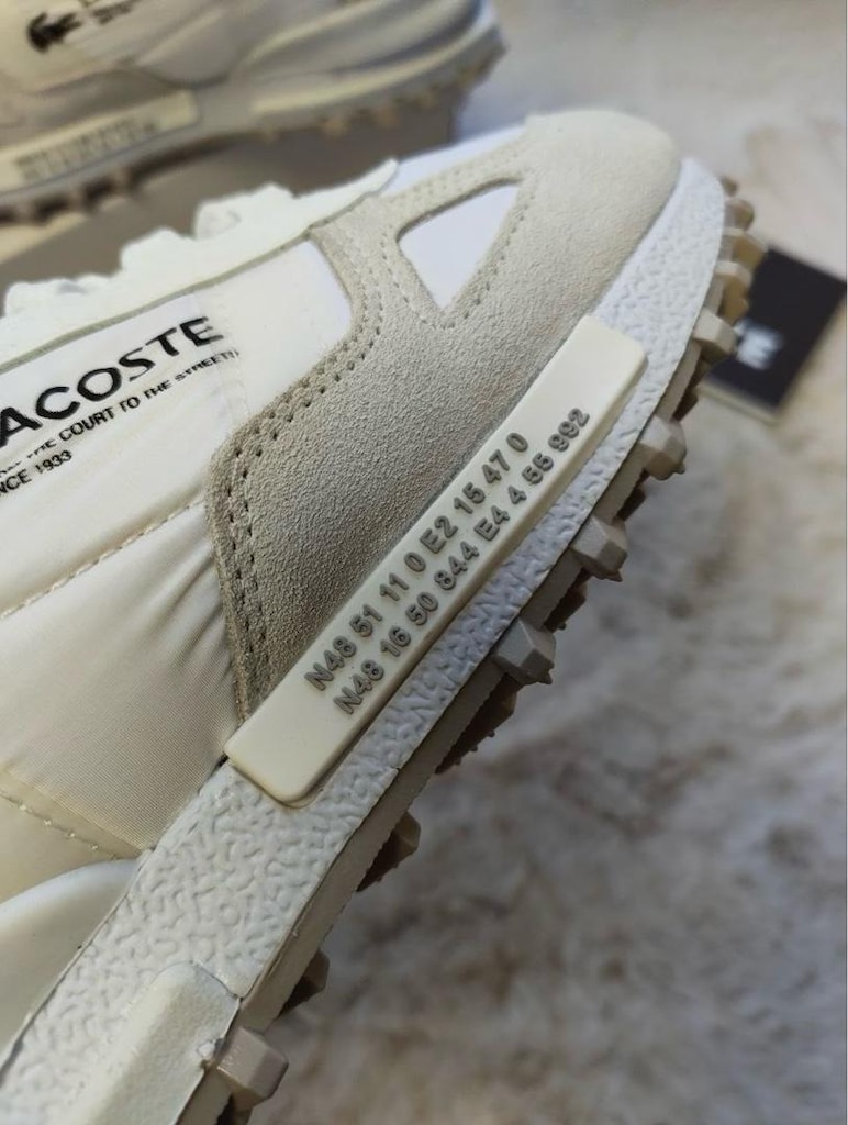 ‼‼ LACOSTE ELITE ACTIVE PREMIUM – BUZ BEYAZ - 8