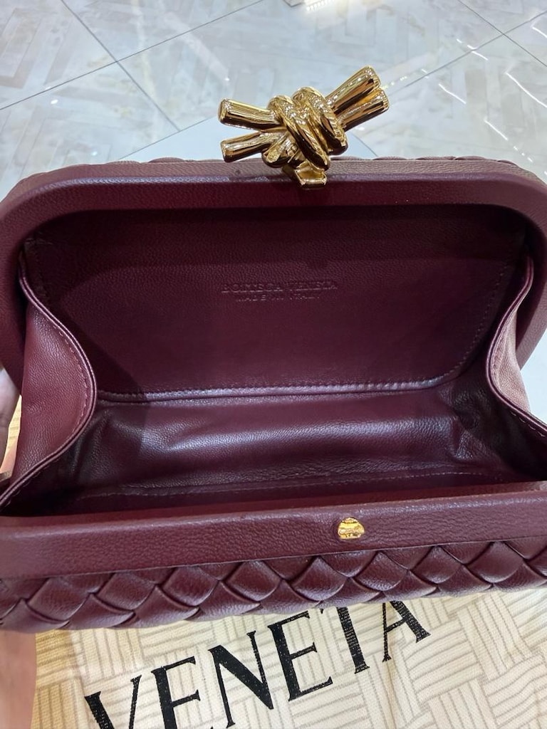 Orijinal Bottega Veneta Düğüm Tokalı - 7