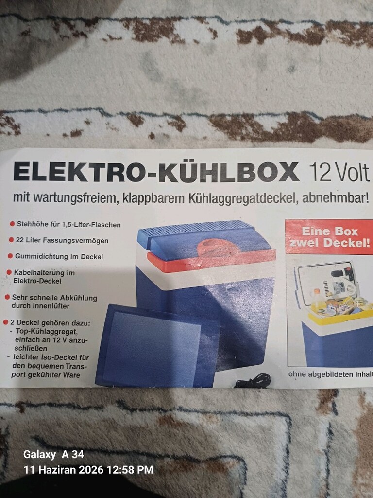 arac buzdolabi cift kapakli